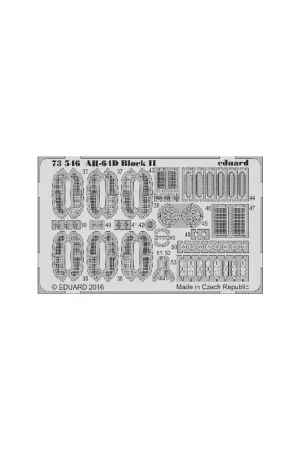 Acheter Direct EDUARD 73546 AH-64D BLOCK II (ACADEMY) 1/72