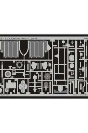 Quantité Limitée EDUARD 35424 PANTHER AUSF.A (TAMIYA) 1/35