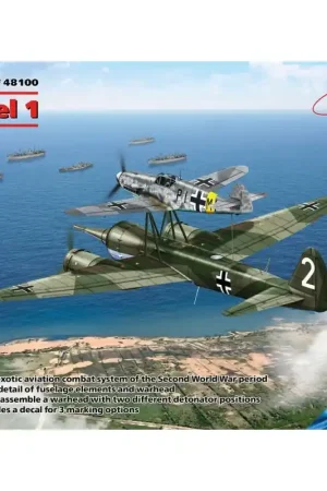 Bon Marché ICM 48100 MAQUETTE MISTEL 1, WWII GERMAN COMPOSITE AIRCRAFT 1/48