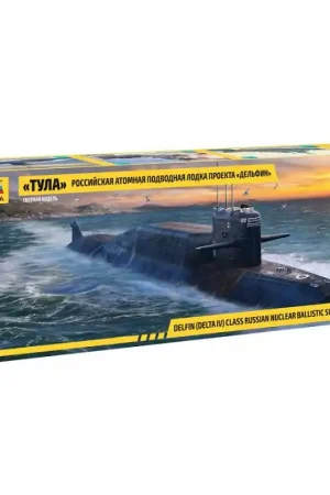ZVEZDA 9062 MAQUETTE SOUS MARIN NUCLÉAIRE TULA DU PROJET DELFIN (DELTA IV) 1/350 Promotion
