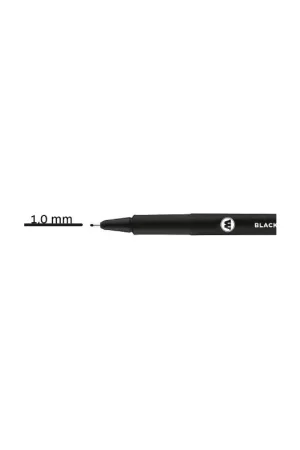 MOLOTOW 703209 MARQUEUR FEUTRE FIN NOIR BLACKLINER 1.0MM Réduction