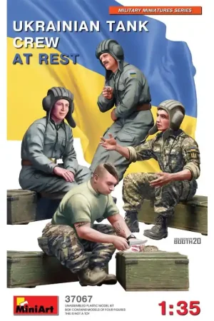 MINIART 37067 MAQUETTE MILITAIRE ÉQUIPAGE AU REPOS DE CHAR UKRAINIEN 1/35 Marque