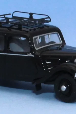 *SOLDES* - 6192 - CITROËN TRACTION 11A 1935, NOIRE, WEHRMACHT, AVEC GALERIE Commande En Gros