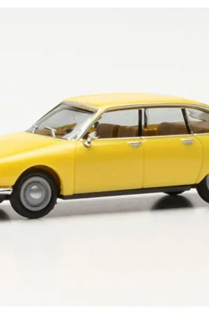 *SOLDES* - BERLINE CITROEN GS DE 1977 JAUNE PRIMROSE INTERIEUR MARRON Expédition Rapide