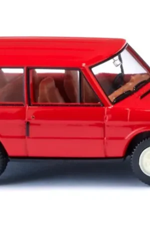 *SOLDES* - 4X4 3 PORTES RANGE ROVER ROUGE INTÉRIEUR CHAMOIS DE 1970 Paiement Sécurisé