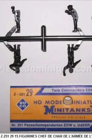 *SOLDES* - 15 FIGURINES CHEF DE CHAR DE L‘ARMÉE DE L‘URSS Meilleur Choix