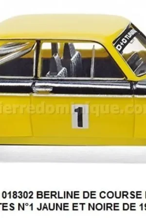 *SOLDES* - BERLINE DE COURSE BMW 2002 2 PORTES N°1 JAUNE ET NOIRE DE 1968 Ã 1974 Achat Immédiat