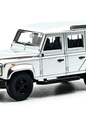 *SOLDES* - 4X4 5 PORTES LAND ROVER DEFENDER 110 ARGENT METALLISE INTÉRIEUR NOIR Prix Choc