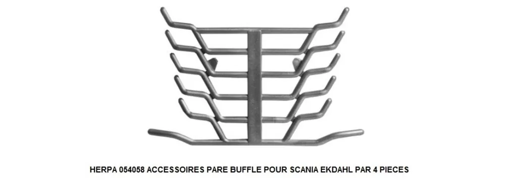 *SOLDES* - ACCESSOIRES PARE BUFFLE POUR SCANIA EKDAHL PAR 4 ELEMENTS Bon Marché