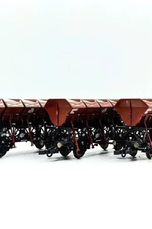 *SOLDES* - LOT DE 3 WAGON BENNES A BASCULES DB Offre Spéciale