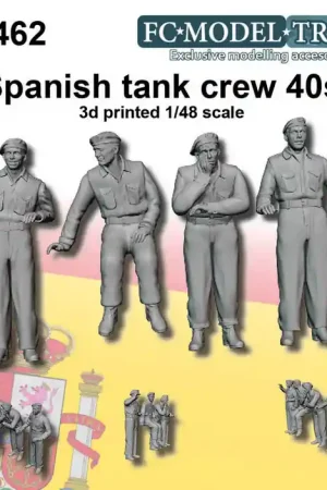 FC ModelTrend 48462 Spanish tank crew 40s Top Vente