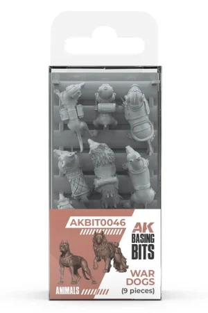Offre Spéciale NEW! AK-Interactive AKBIT0046 War Dogs (9 pcs / 3D-Printed)