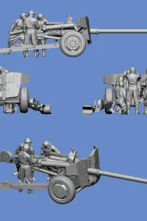 Vente Directe NEW! Germania-Figuren 35-WW2-0722 USSR - PAK Crew For Ratchet Boom etc.