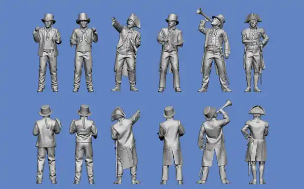 Acheter Direct NEW! Germania-Figuren 35-NAP-8302 Napoleon‘s Navy, English Sailors Of HMS Victory 03