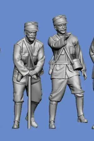 Prix Bas NEW! Germania-Figuren 35-WW1-0452 Italian Officers 1915-1918