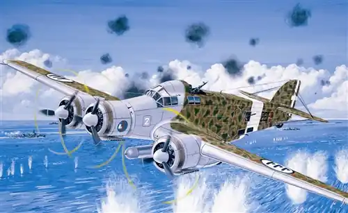 Vente Directe Italeri 1290 Italian bomber SM-79 SPARVIERO