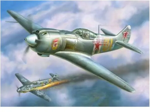 Zvezda 7203 La-5FN Commander Maintenant