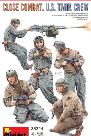 Expédié Aujourd'hui MiniArt 35311 Close Combat. U.S. Tank Crew. Special Edition
