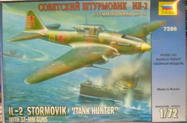 Zvezda 7286 Ilyushin IL2 Prix Choc