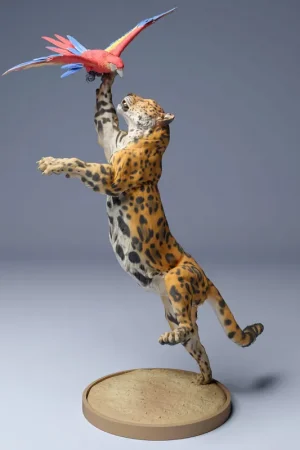 Offre Du Jour EMP3D 35130529 Jaguar łapiący arę - 1 zestaw