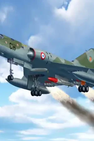 A & A Models 7221 Mirage IVP with ASMP Missile Prix Cassé