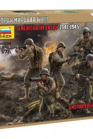 Super Prix Zvezda 6278 American Infantry 1941-1945