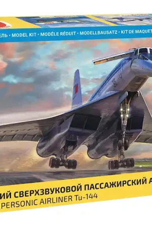 Zvezda 7045 Soviet Supersonic Airliner Tu-144 Promotion Saisonnière