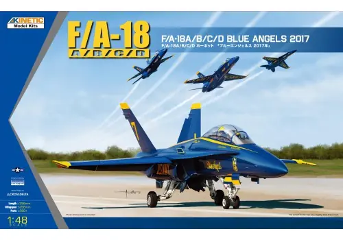 Kinetic 48073 F/A-18A/B/C/D Blue Angels 2017 Dernière Chance