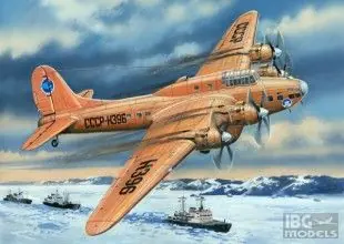 A-Model 72155 Petlyakov Pe-8 Polar Aviation Soviet Long Range Cargo Plane Commande En Gros