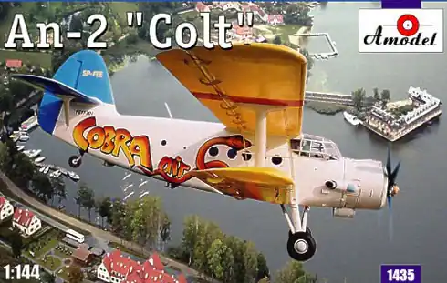 A-Model 01435 Soviet Antonov AN-2 Cobra biplane Type 22 Acheter En Ligne