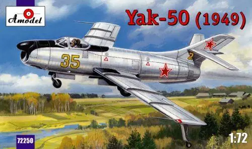 A-Model 72250 Yakovlev Yak-50 (1949) Seulement Aujourd'hui