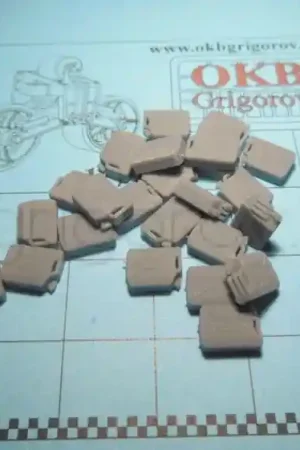 OKB Grigorov S72524 20 L Metal Canister (Jerry Can), Italian WW2 (20 pcs) Retour Gratuit