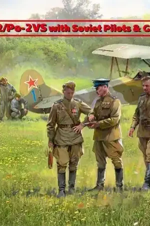 Offre Exclusive ICM 48254 U-2/Po-2VS with Soviet Pilots & GP (1943-1945)