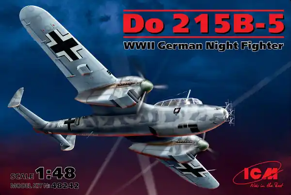 ICM 48242 Do 215 B-5, WWII German Night Fighter Nouvel Arrivage