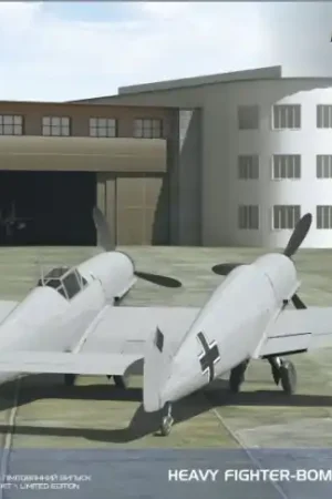 A & A Models 4809 Messerschmitt Bf. 109Z-1 Zwilling Offre Limitée