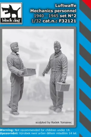 Affaire À Saisir Black Dog F32121 Luftwaffe mechanic personnel set N°2