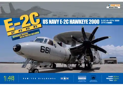 Kinetic 48016 E-2C US Navy E-2C Hawkeye 2000 Dernière Chance