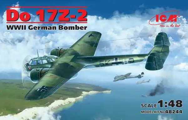 ICM 48244 Do 17Z-2, WWII German Bomber (100% new molds) Offre Limitée