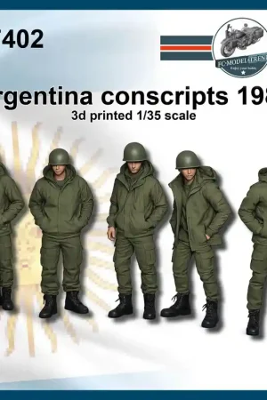Affaire À Saisir FC ModelTrend 37402 Argentinian Conscripts 1982 (3D-Printed)