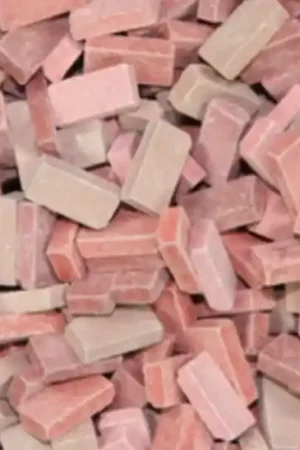 Juweela 23034 Bricks (RF) Brick-Red Mix (1000 pcs) Haute Qualité