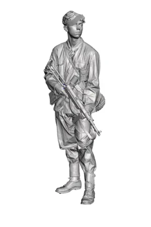 3d Scale Model Universe 35F011 German Late War SS-Trooper Retour Gratuit