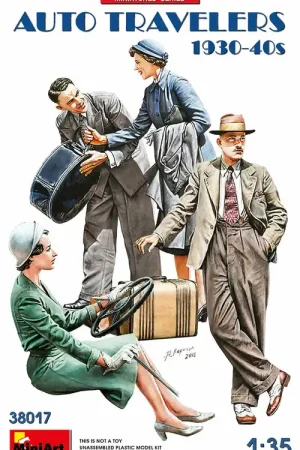 MiniArt 38017 Auto Travelers 1930-40s Expédition Rapide
