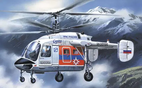 A-Model 72129 Kamov Ka-226 Serega Russian Emergency Situations Ministry (MChS) Top Vente