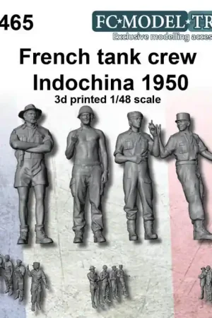 FC ModelTrend 48465 French tank crew, Indochina 1950 Bon Marché