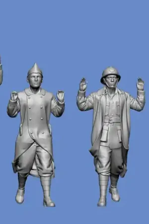 Super Prix Germania-Figuren 72-WW2-0764 France 1940 – Infantrymen Surrender