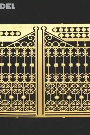 VoyagerModel.Co.Ltd PE72024 European Iron Gates Pattern 3 Offre Spéciale