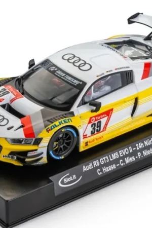 Acheter Direct Slot.it Audi R8 GT3 LMS EVO II n°39 24h Nurburgring 2023 Haase-Mies-Niederhauser