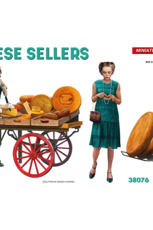 Vendeuse de Fromage - MINIART 38076 - 1/35 Meilleure Vente