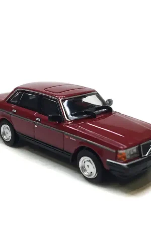 Volvo 240 GL, rouge foncé métallisé, 1986 - Minichamps 870171402 - 1/87 Retour Gratuit
