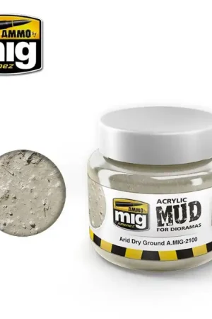 Achat Immédiat Boue Acrylique "Arid Dry ground - Sol Sec et Aride" - AMMO 2100